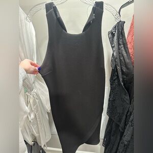 Leith Black Backless Dress